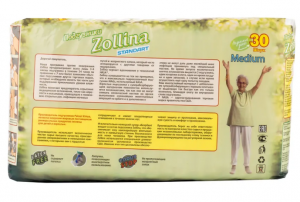 Подгузник для взрослых Zollina STANDARD рзамер M (30шт/уп)