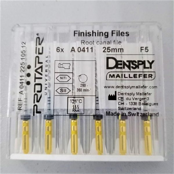 Protaper Universal финишный (Finishing Files), F5, 25 мм, 6 шт/уп ...