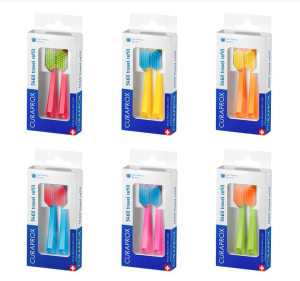 Сменные зубные щетки CURAPROX СS 5460 (2 шт.) для дорожного набора BE YOU