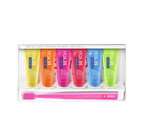 Набор зубных паст CURAPROX BE YOU 6х10мл + зубная щетка CS5460