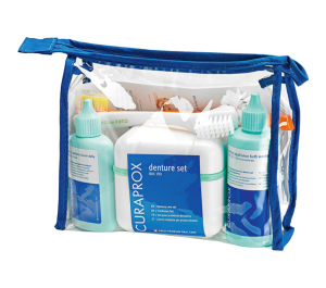 Набор для ухода за съемными зубными протезами CURAPROX