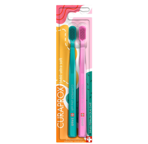 Набор зубных щеток CURAPROX ultrasoft, d 0,10 мм (2 шт.) CS5460/2 Duo DifferentDay