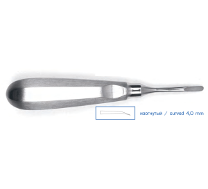 13-7LX* Люксатор изогнутый, 4 мм, HLW