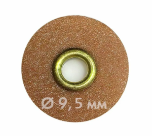 2215М Полир Диск шлифовальный "Kagayaki RoundFlex" средний d 9,5 мм, 50 шт