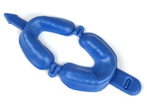 КАПЫ АППЛИКАЦИОННЫЕ двусторонние д/профилактических гелей и пен L (синие) 50 пар/уп / 2030-07-01