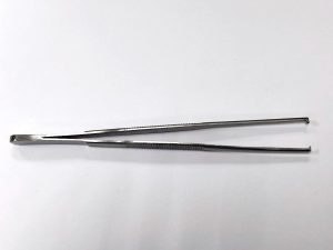 Пинцет хирургический общего назначения 150х1,5 мм 1x2 зубый, Пакистан