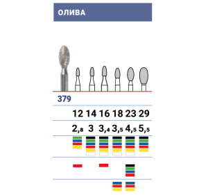 Бор алмазный 379016MFG, ökoDENT